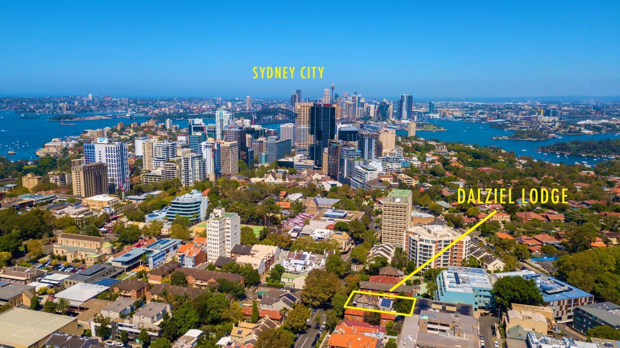 Dalziel Lodge Sydney Esterno foto